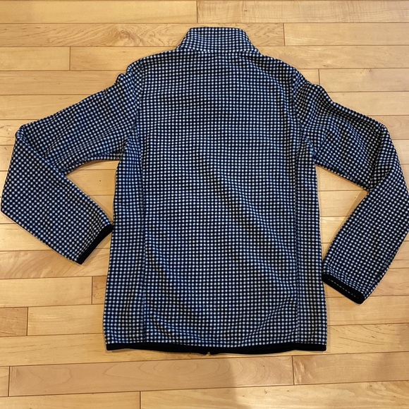 Uniqlo Houndstooth Zip Up Fleece - Picture 5 of 11